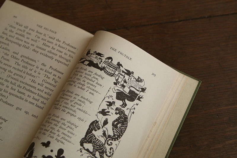 ルイス・キャロルの物語　シルヴィーとブルーノ　イギリス アンティークストリュフ