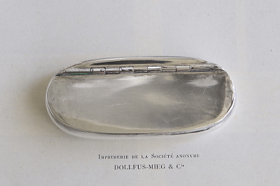 シルバープレートスナッフボックス　james dixon イギリス アンティークストリュフ