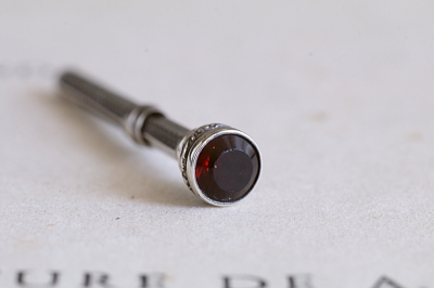 シーリングスタンプ＆シルバートゥースピック　イギリス　アンティークストリュフ