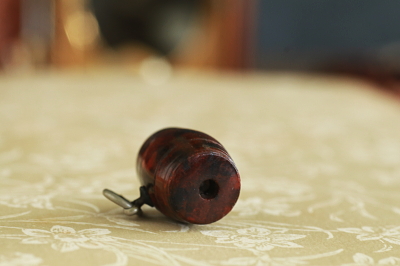 スタンホープ　ストーンバレルチャーム　フランス　アンティークストリュフ