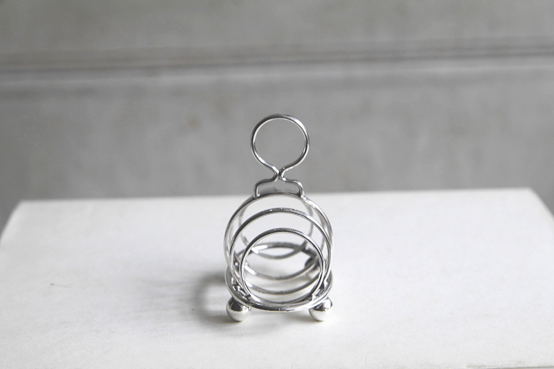 スモールトーストラック　elkington イギリス　アンティークストリュフ