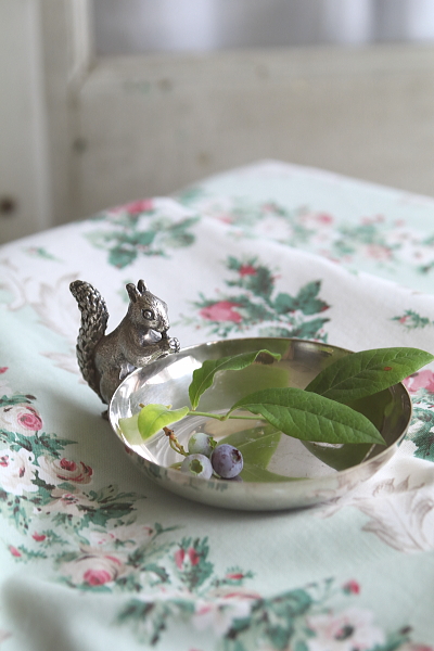 リスのナッツディッシュ PARKIN SILVERSMITHS ltd イギリス