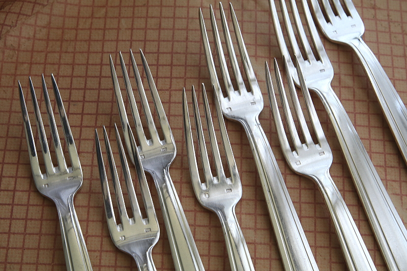 デコスタイル　ディナースプーンフォーク　フランス アンティークストリュフ