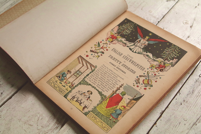 THE ENGLISH STRUWWELPETER ドイツ　イギリス　もじゃもじゃペーター　アンティークストリュフ