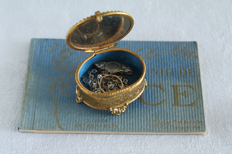 パリ万博のジュエリーボックス　フランス　アンティークストリュフ