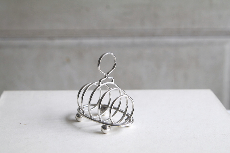 スモールトーストラック　elkington イギリス　アンティークストリュフ