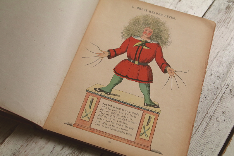THE ENGLISH STRUWWELPETER ドイツ　イギリス　もじゃもじゃペーター　アンティークストリュフ