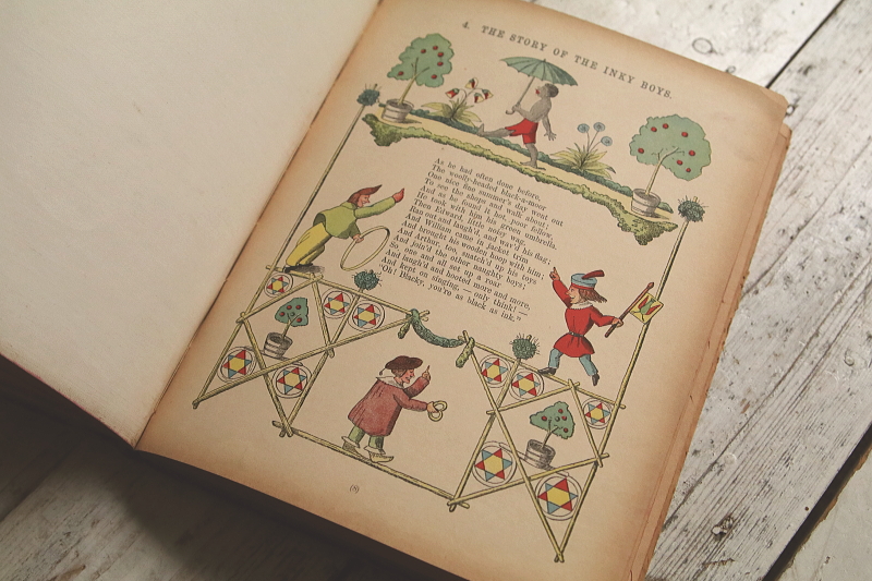 THE ENGLISH STRUWWELPETER ドイツ　イギリス　もじゃもじゃペーター　アンティークストリュフ
