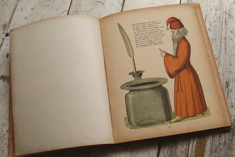 THE ENGLISH STRUWWELPETER ドイツ　イギリス　もじゃもじゃペーター　アンティークストリュフ