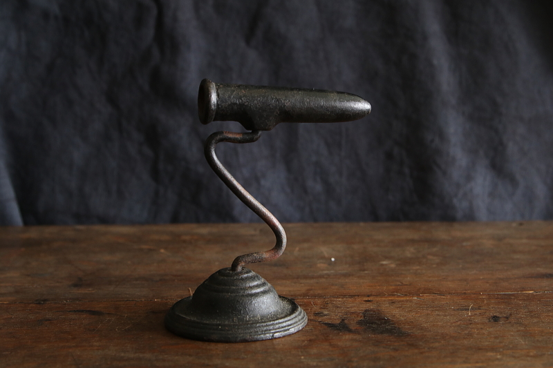 ヴィクトリアンタリーアイロン　ゴッファリングアイロン　イギリス　 アンティークストリュフ