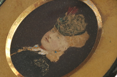 ヴィクトリアンミニアチュールポートレート　イギリス