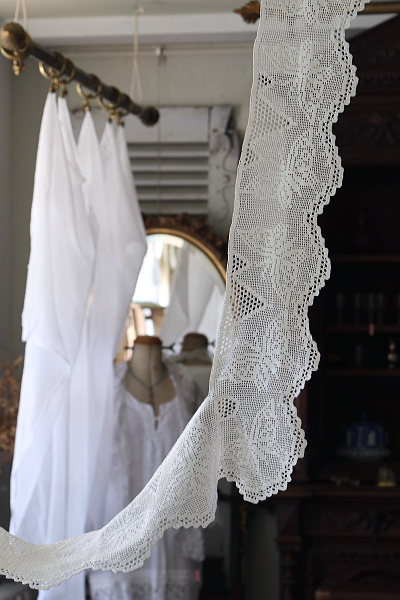 蝶のクロッシェブレード　端レース　イギリス