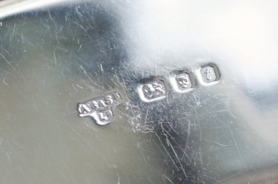 ロココレリーフシルバースナッフボックス　A.ChickandSons　ピルケース　イギリス　アンティークストリュフ