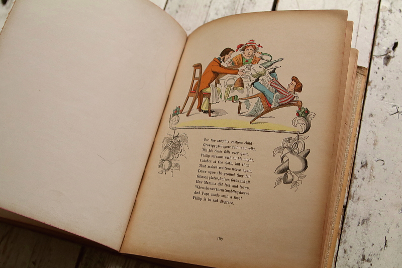 THE ENGLISH STRUWWELPETER ドイツ　イギリス　もじゃもじゃペーター　アンティークストリュフ