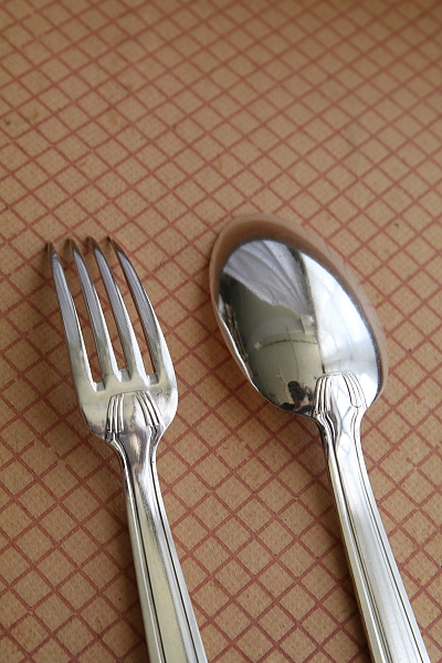 デコスタイル　ディナースプーンフォーク　フランス アンティークストリュフ