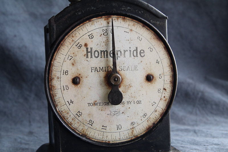 HOMEPRIDE　アドバタイジングスケール　SALTER イギリス アンティークストリュフ