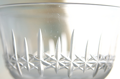 カットクリスタルシャンパングラス　thomas webb イギリス アンティークストリュフ