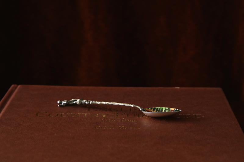 跳ね馬のスーベニールスプーン casamicciola イタリア アンティークストリュフ