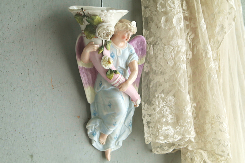 天子のハンギングフラワーベース　conta and boehme  ドイツ　アンティークストリュフ