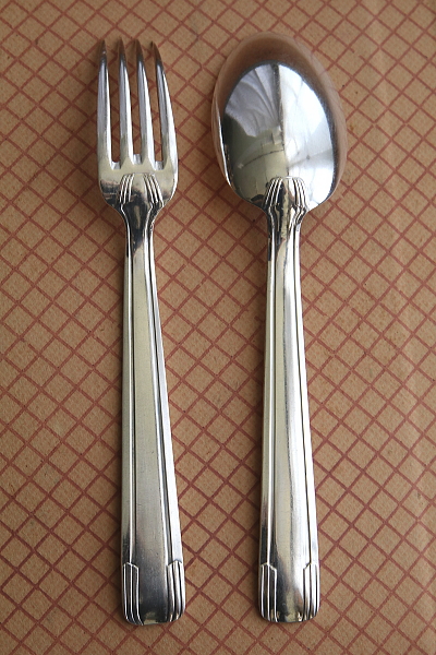 デコスタイル　ディナースプーンフォーク　フランス アンティークストリュフ