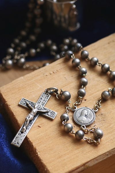 シルバービーズロザリオ　アンティークストリュフ 20251014