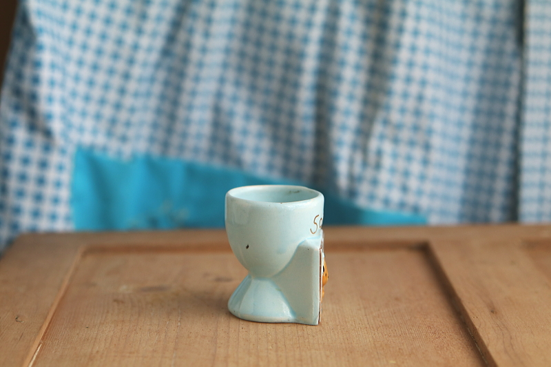 Sootyのエッグカップ　イギリス アンティークストリュフ