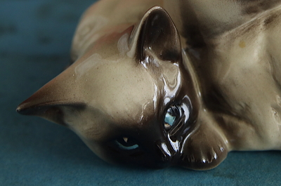 双子のシャム猫　Beswick Pottery イギリス　アンティークストリュフ 20260610