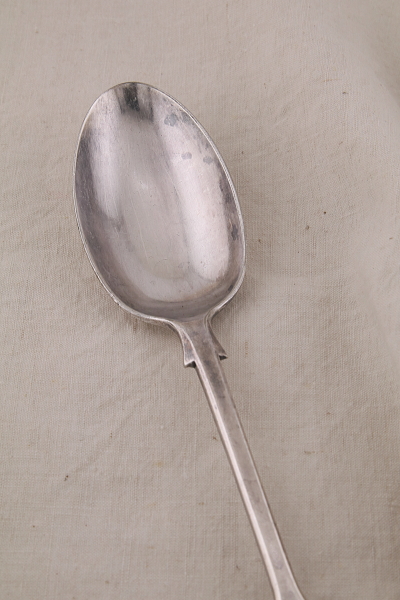フィドルパターンのサービングスプーン　mappin and webb elkington 　イギリス　アンティークストリュフ