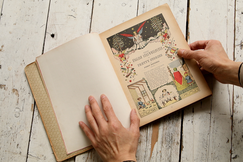 THE ENGLISH STRUWWELPETER ドイツ　イギリス　もじゃもじゃペーター　アンティークストリュフ