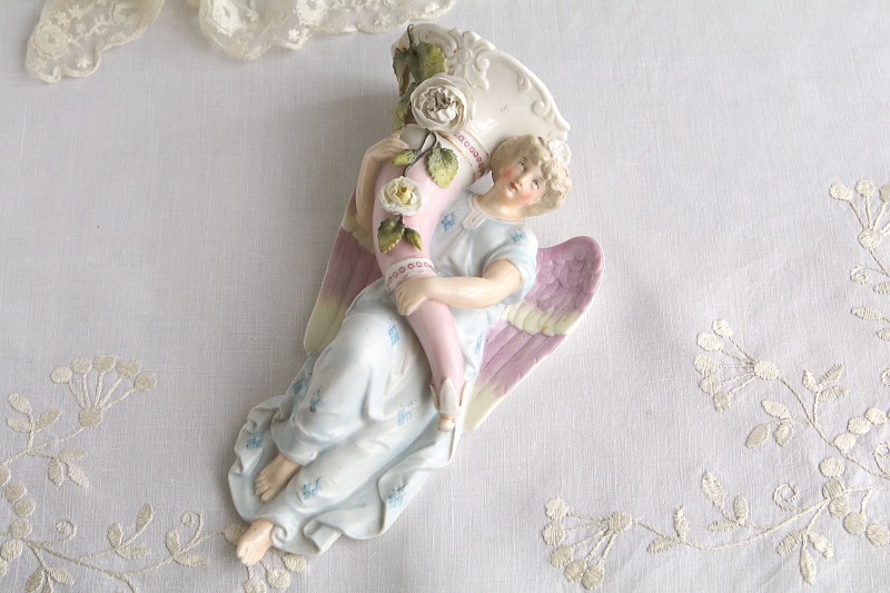 天子のハンギングフラワーベース　conta and boehme  ドイツ　アンティークストリュフ