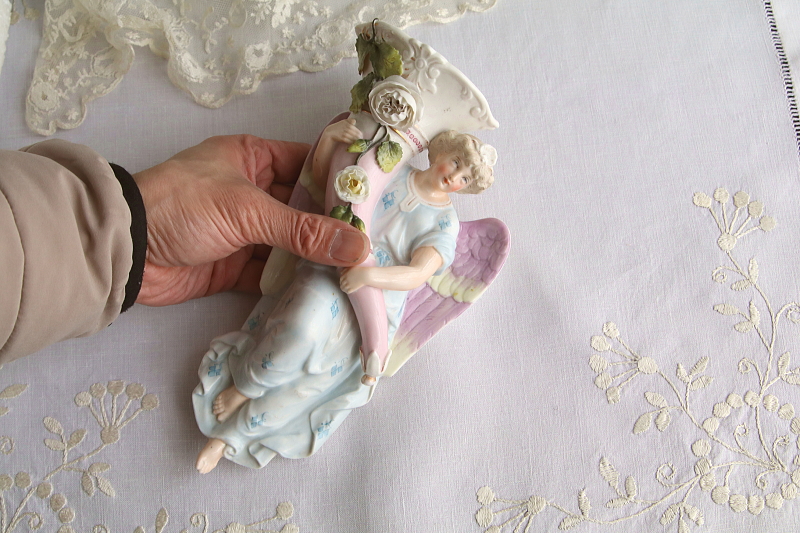 天子のハンギングフラワーベース　conta and boehme  ドイツ　アンティークストリュフ