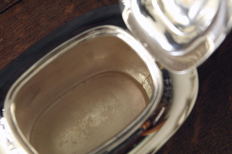 バチェラーティー3点セット　イギリス　アンティークストリュフ