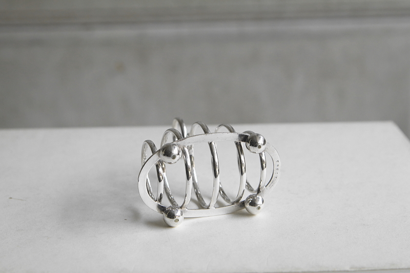 スモールトーストラック　elkington イギリス　アンティークストリュフ