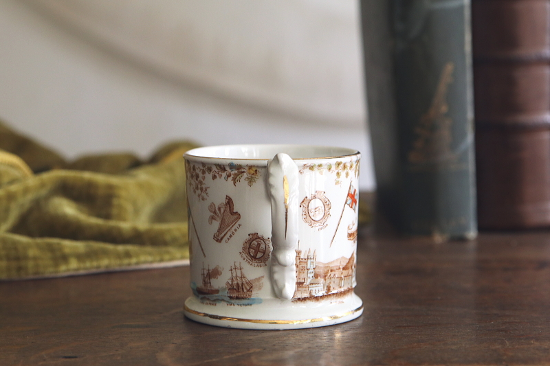 ヴィクトリア女王　ダイヤモンドジュビリーマグ　aynsley whiteleys イギリス　アンティークストリュフ