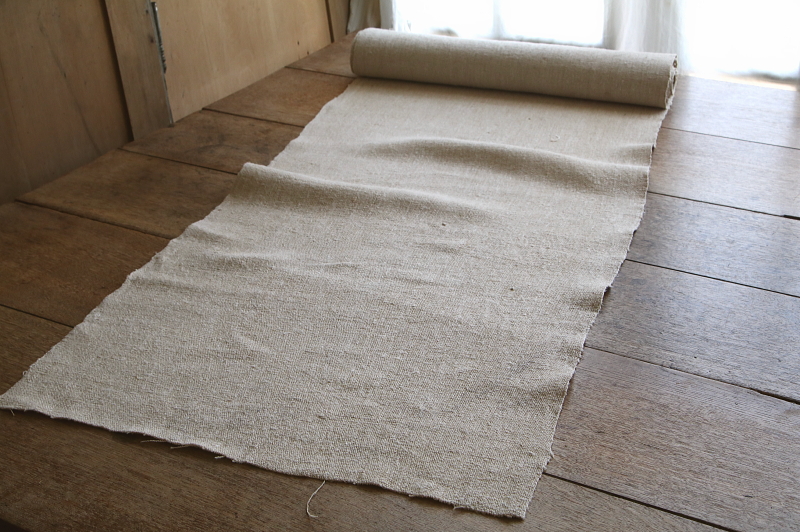 ホームスパンハンガリアンヘンプロール　ハンガリー　アンティークストリュフ