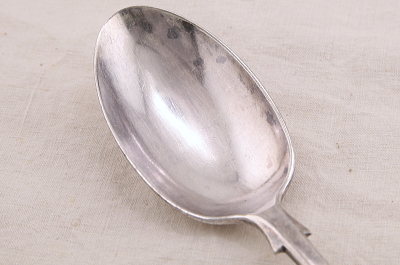 フィドルパターンのサービングスプーン　mappin and webb elkington 　イギリス　アンティークストリュフ