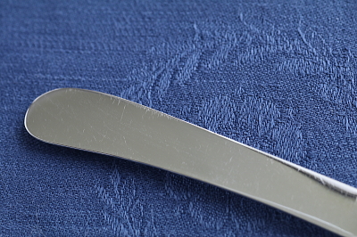 スターリングシルバー　ティーナイフアンドフォーク　マザーオブパール　イギリス　アンティークストリュフ