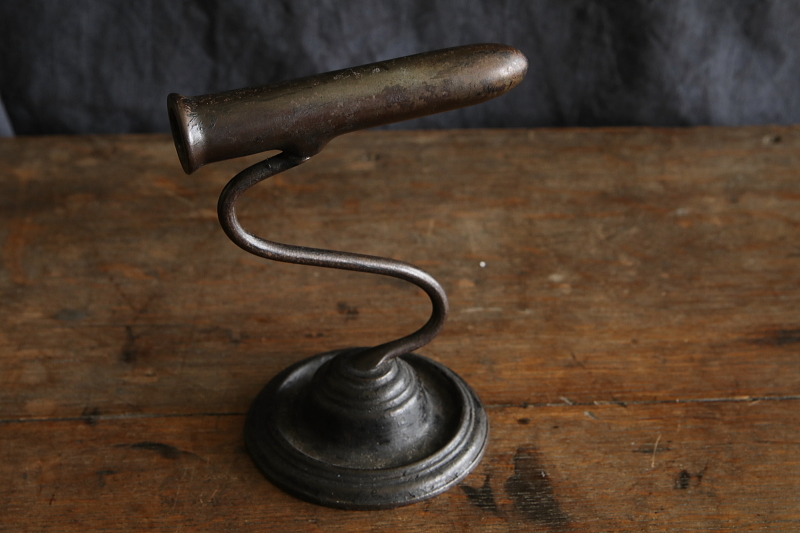 ヴィクトリアンタリーアイロン　ゴッファリングアイロン　イギリス　 アンティークストリュフ