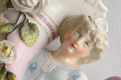 天子のハンギングフラワーベース　conta and boehme  ドイツ　アンティークストリュフ