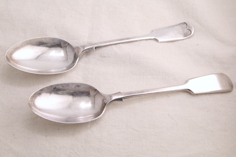 フィドルパターンのサービングスプーン　mappin and webb elkington 　イギリス　アンティークストリュフ