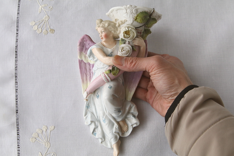 天子のハンギングフラワーベース　conta and boehme  ドイツ　アンティークストリュフ