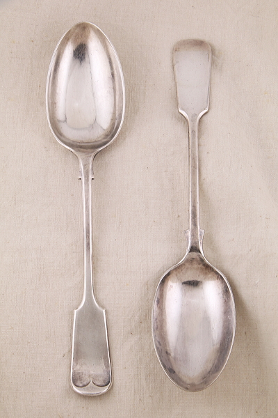 フィドルパターンのサービングスプーン　mappin and webb elkington 　イギリス　アンティークストリュフ