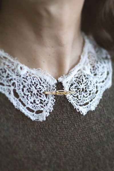 デッドストックピンブローチ　フランス　アンティークストリュフ