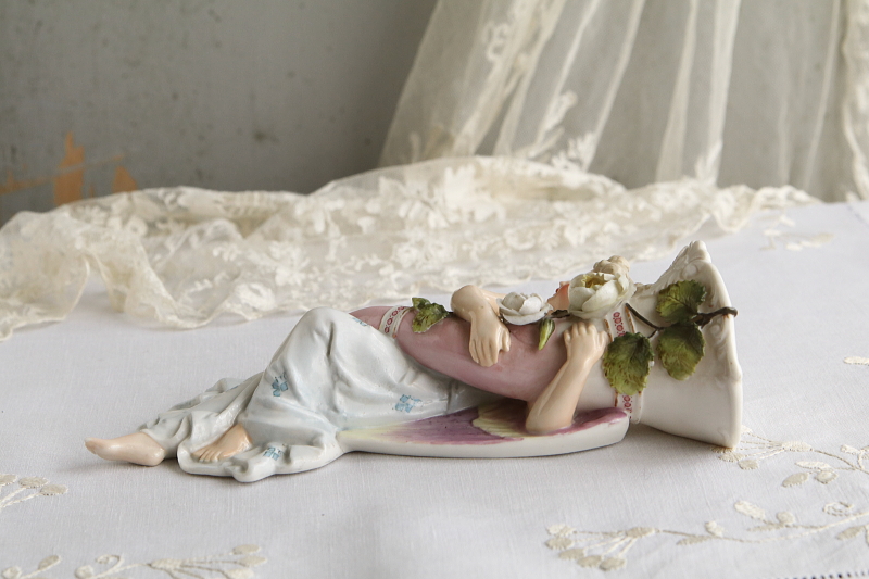 天子のハンギングフラワーベース　conta and boehme  ドイツ　アンティークストリュフ