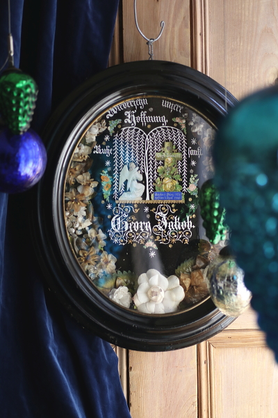 天使のメモリアルアートフレーム クロスターアルバイテン　天使　ドイツ・オーストリア アンティークストリュフ 20251205